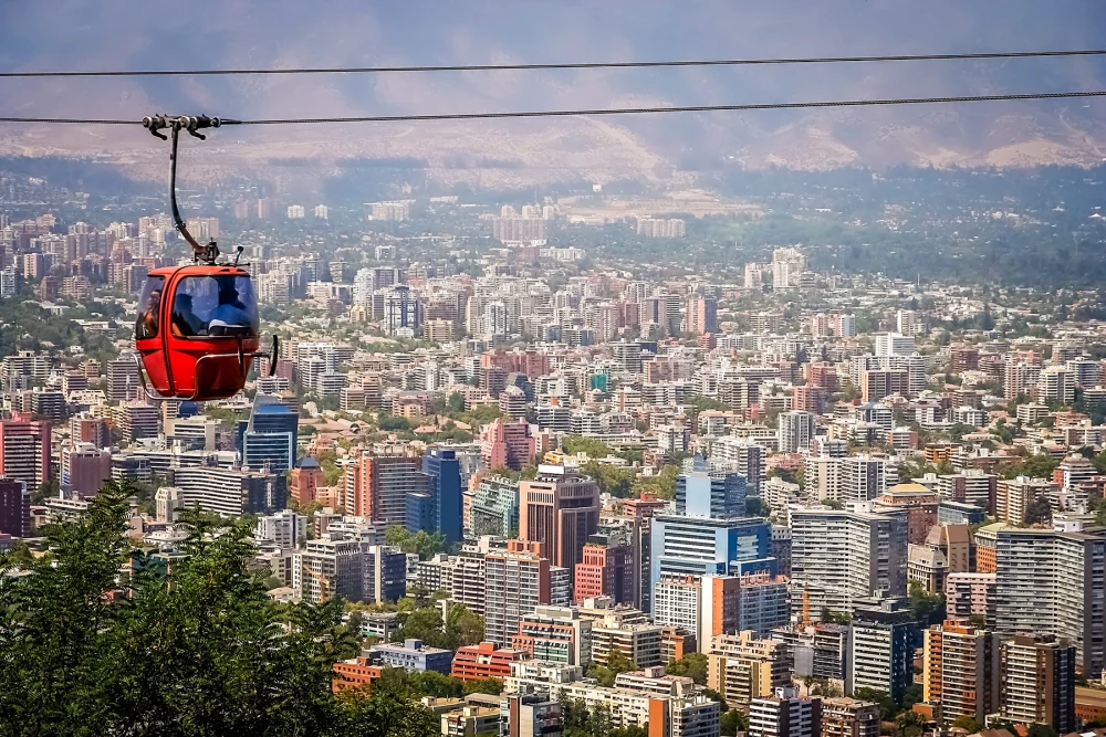 Prestolnica Čila Santiago de Chile
