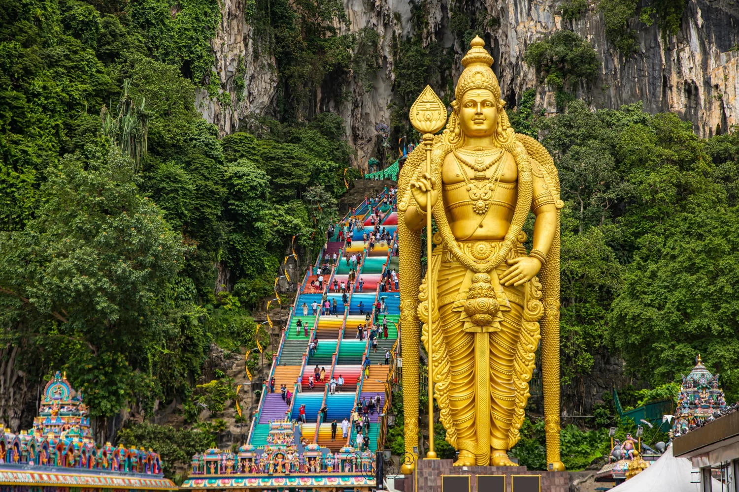 Jame Batu blizu Kuala Lumpurja. Foto shutterstock