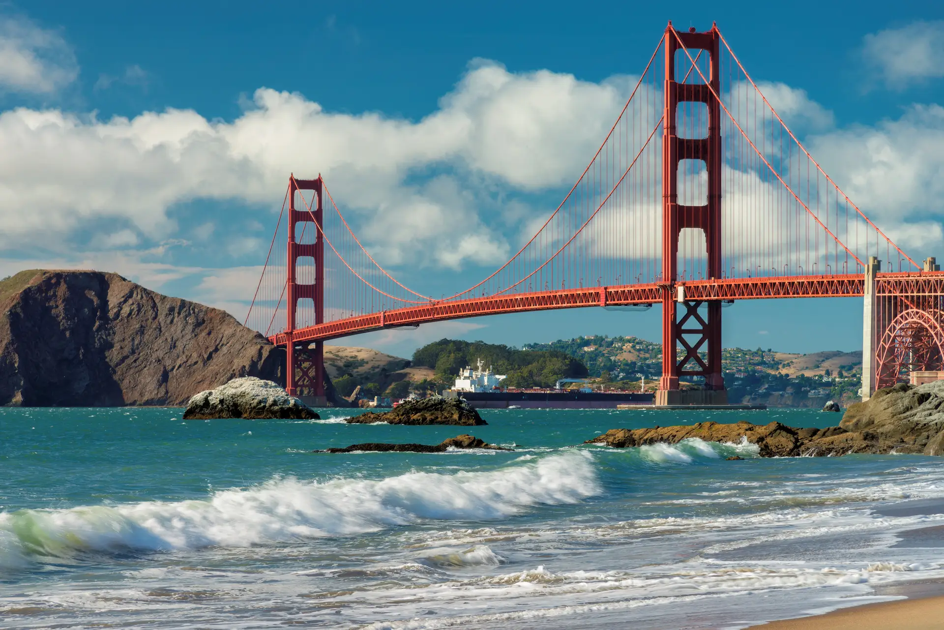 Golden Gate Bridge v San Franciscu