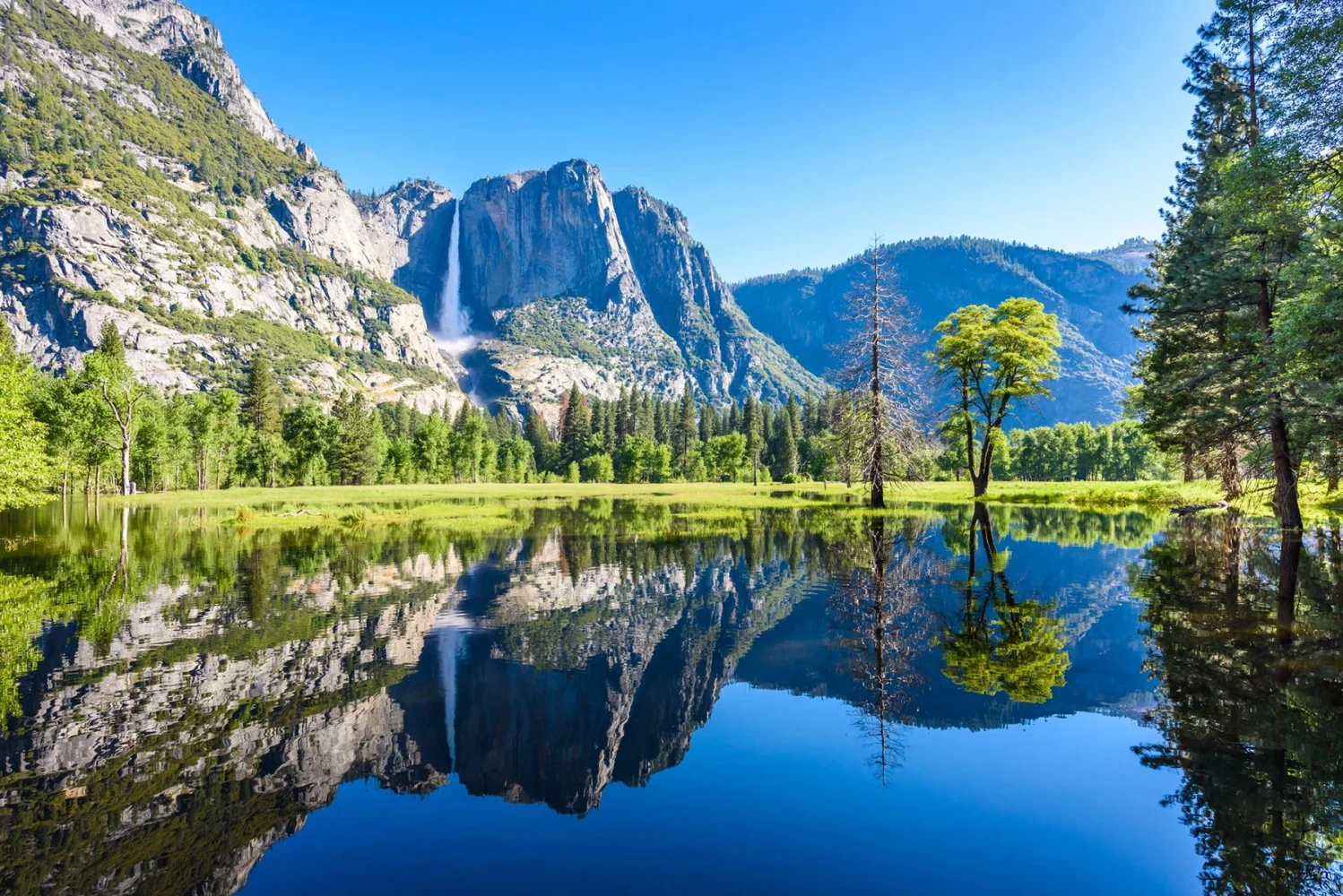 Spektakularna narava v narodnem parku Yosemite