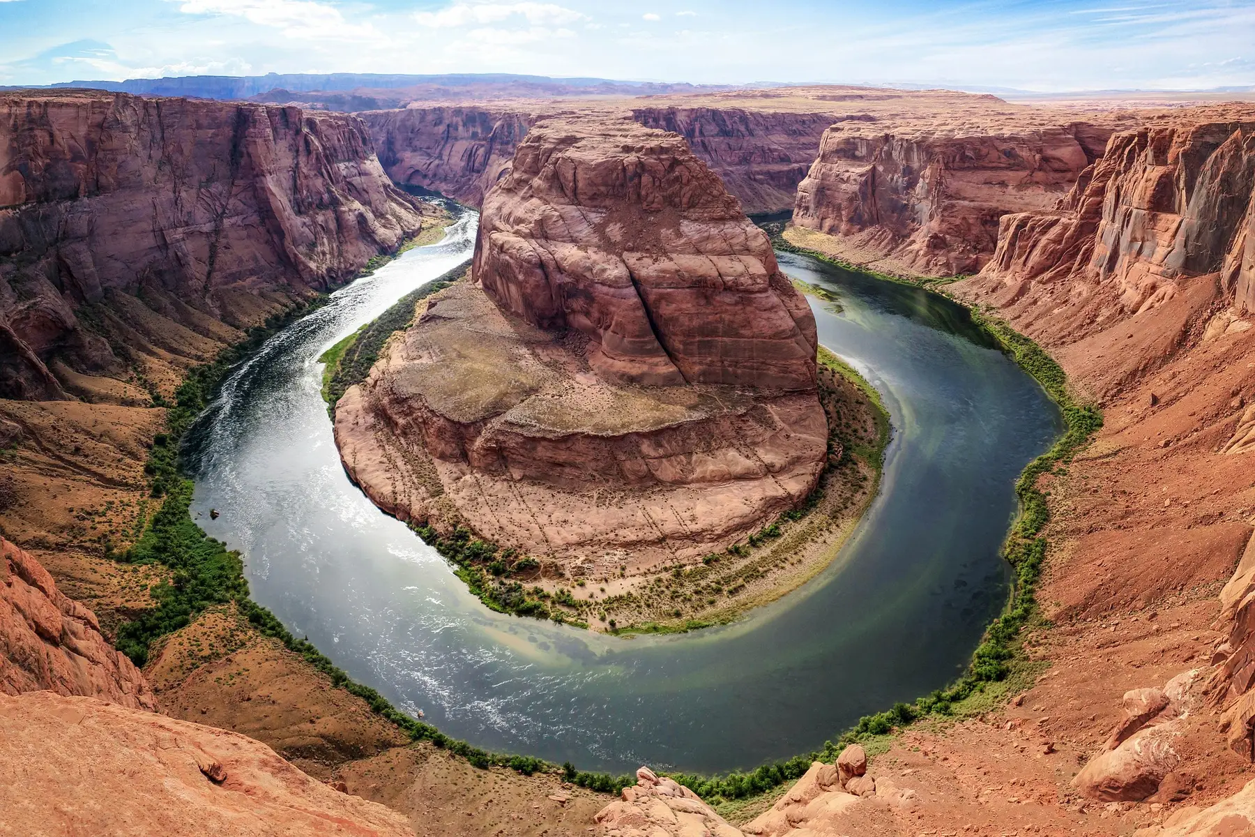 Horseshoe Bend ob reki Colorado v Arizoni.