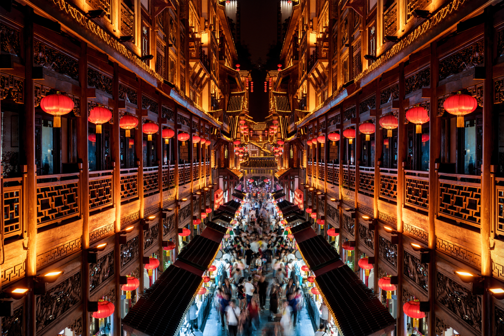 Stari del kitajskega mesta Chongqing