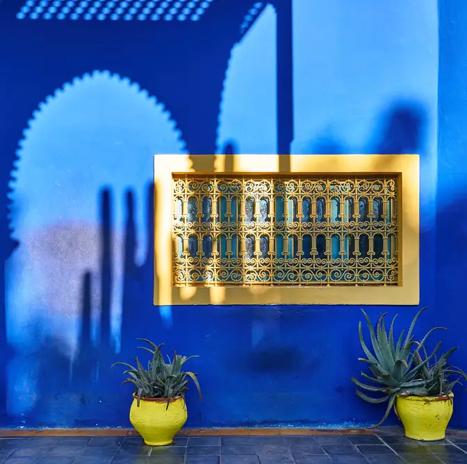 Majorelle jardin - zelena oaza Marakeša