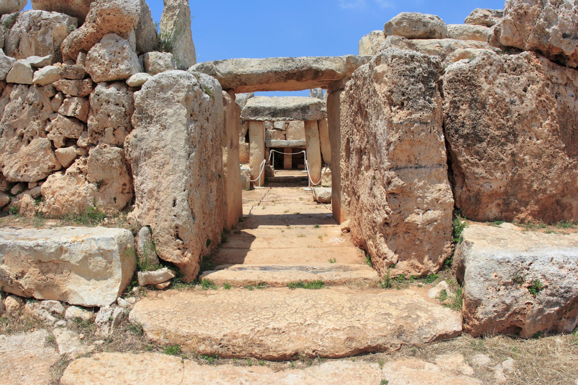 Megalitski tempeljski kompleks Ħaġar Qim na Malti.