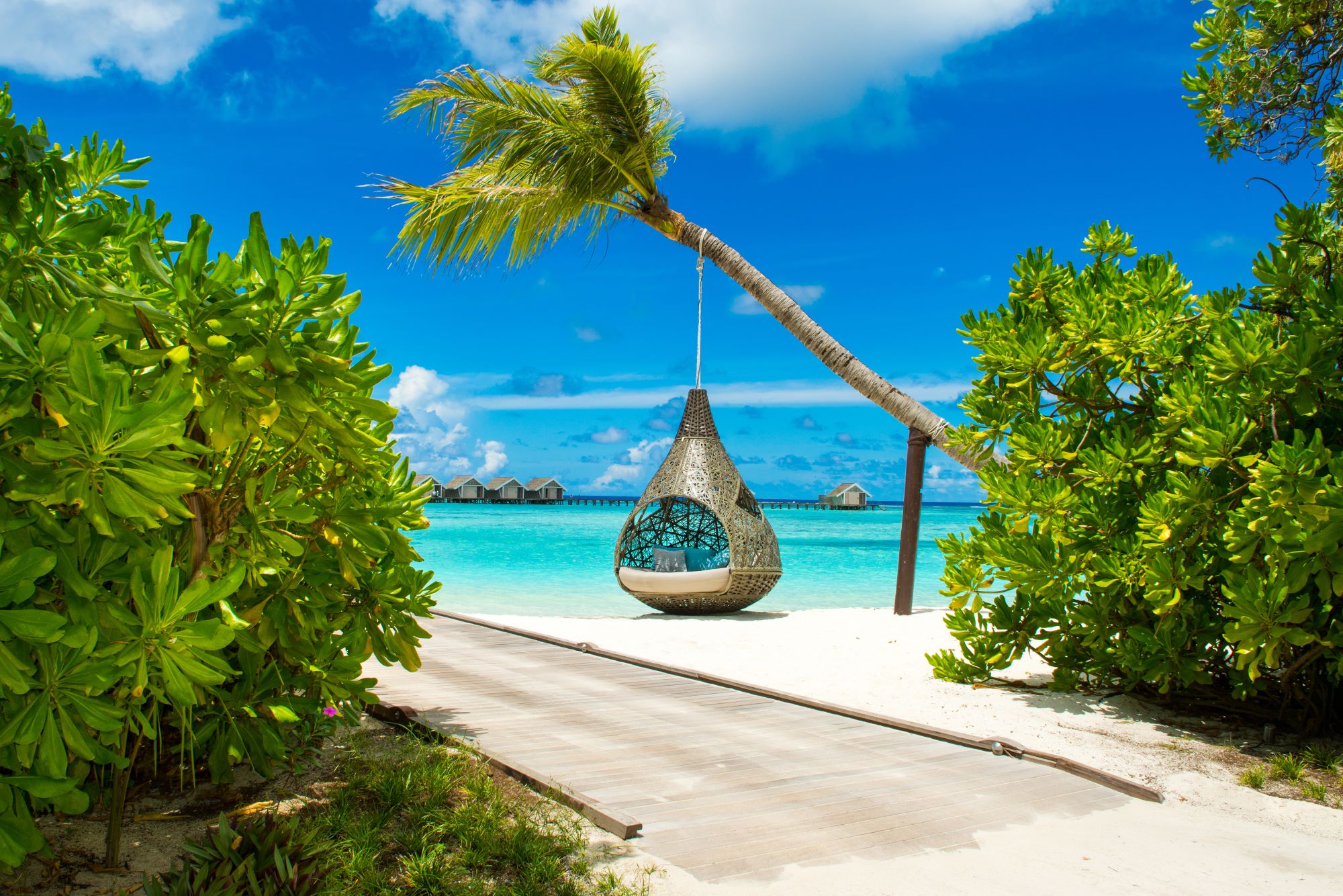 Plaža na Maldivih