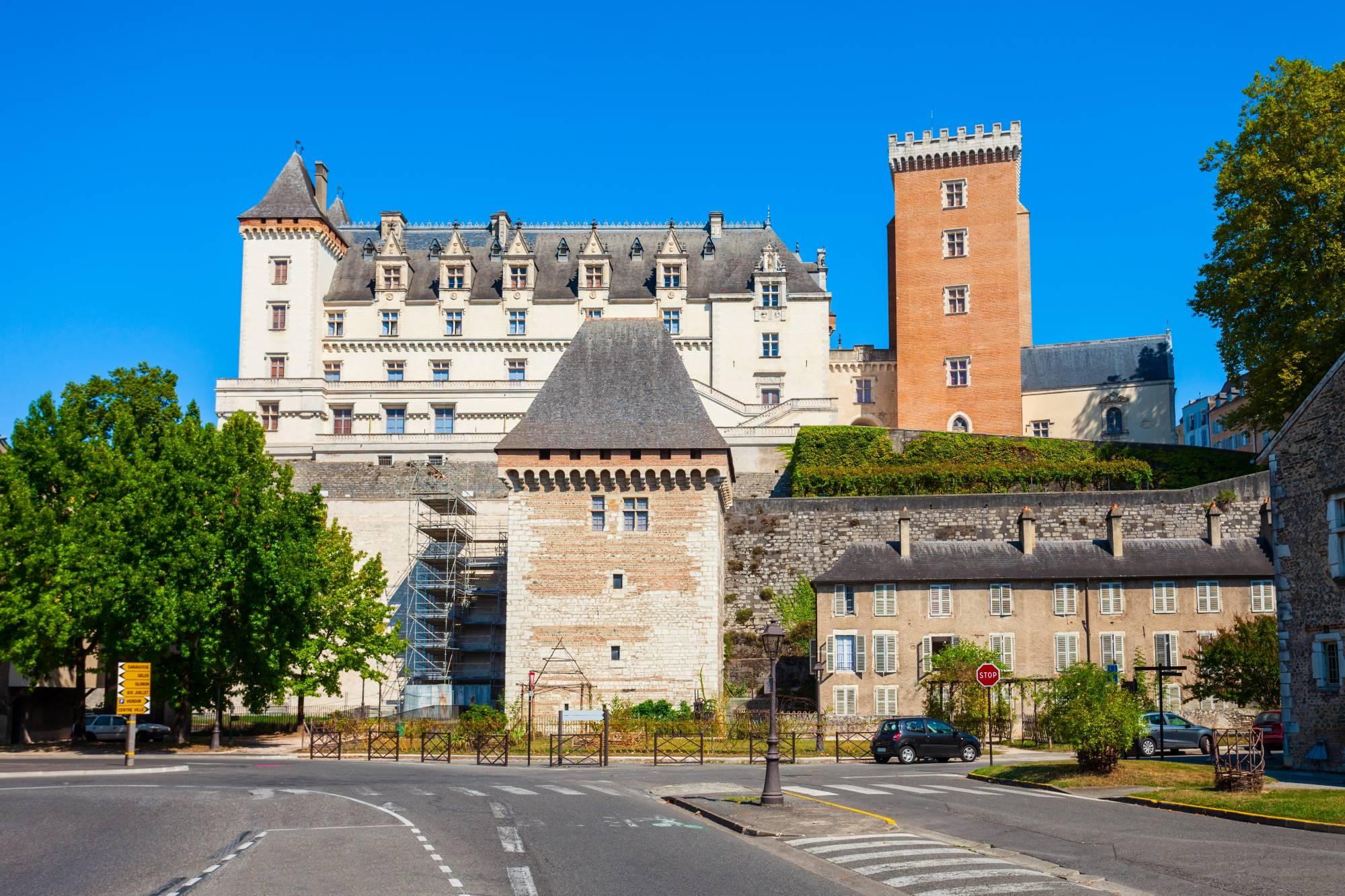 Château de Pau, ki se dviga nad istoimenskim francoskim mestom.