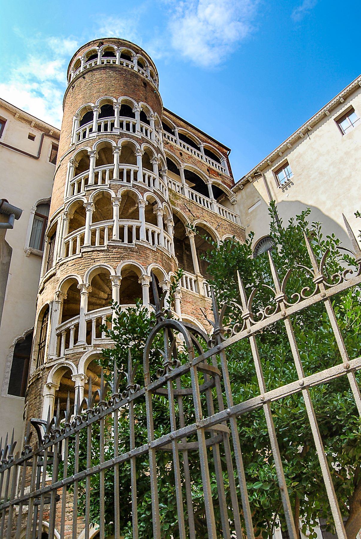 Spiralno stopnišče palače Contarini del Bovolo.