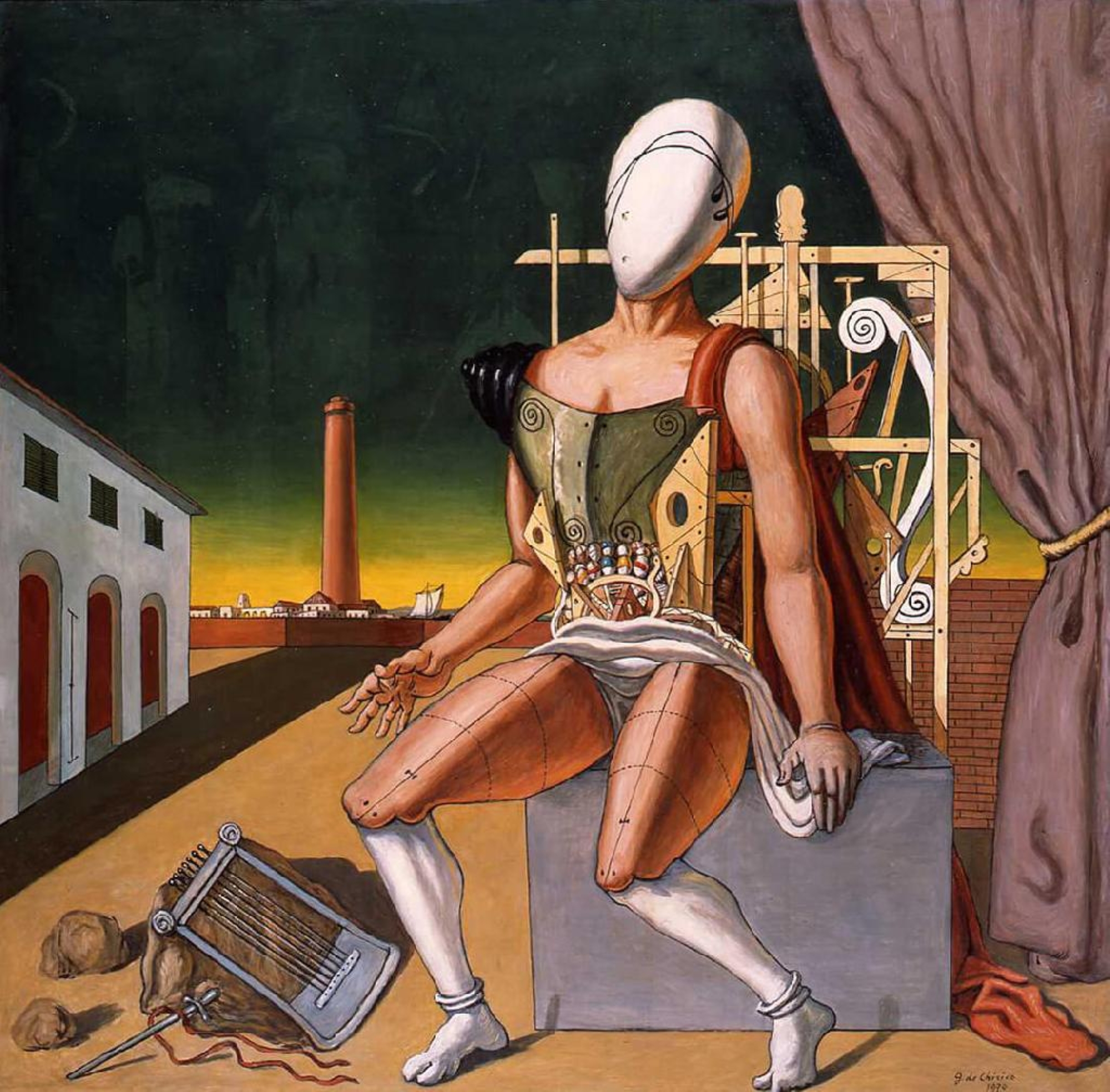 Giorgo de Chirico: Utrujeni Orfej