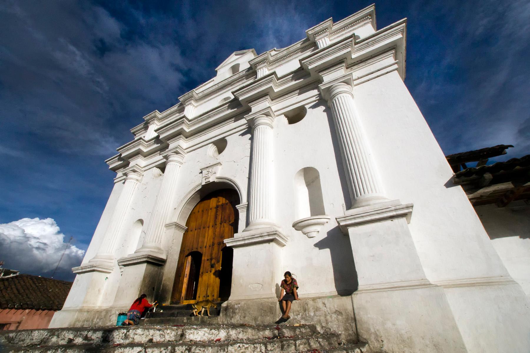 Zunanjost katedrale v Chichicastenango