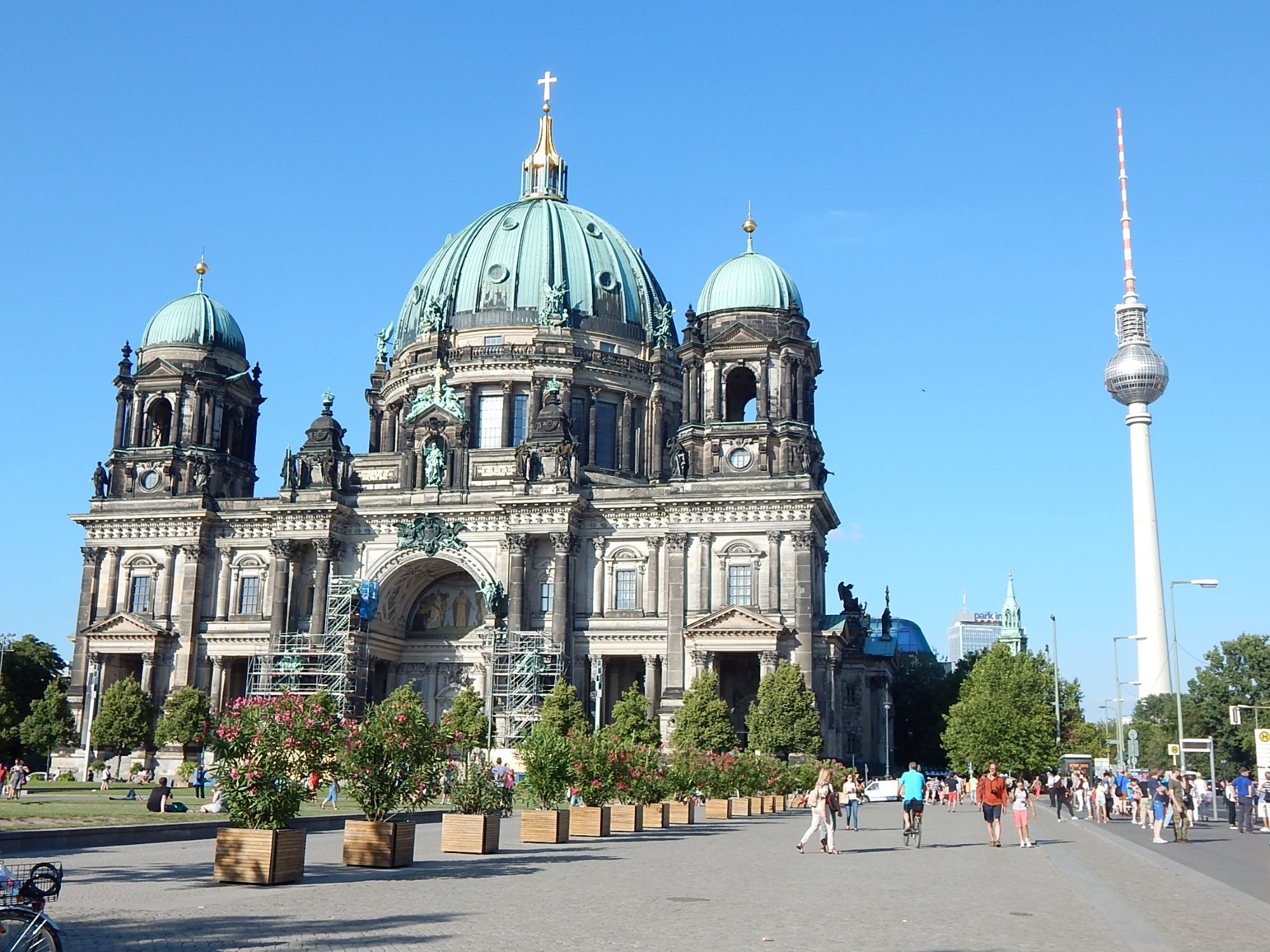 Pročelje berlinske katedrale iz 19. stoletja.