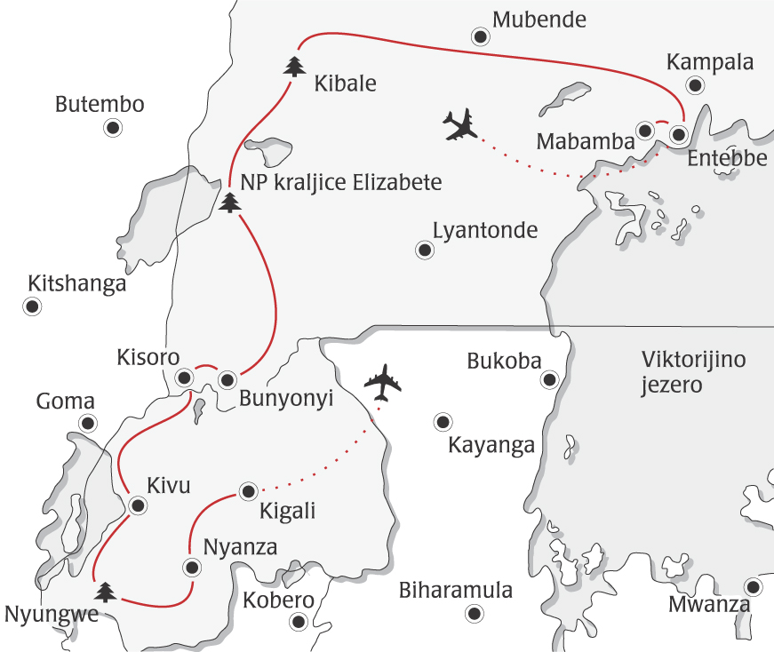 Uganda in Ruanda — slika 17