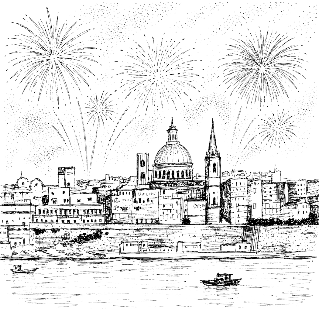Malta: novoletni oddih -let iz Ljubljane
