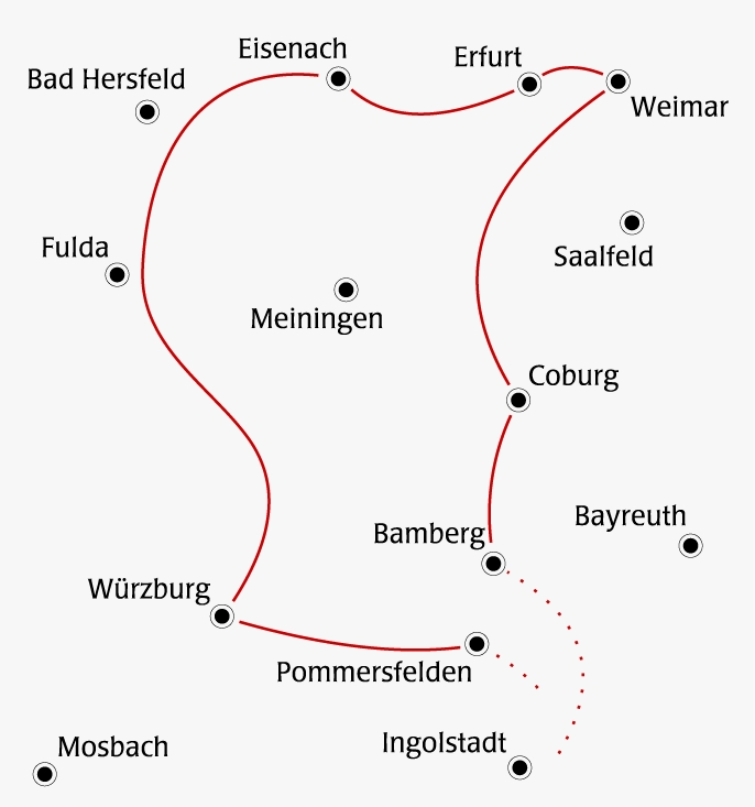 Po sledeh Lutra in Goetheja