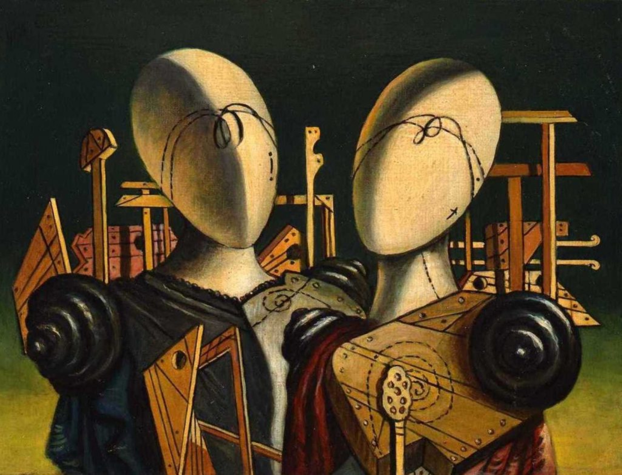 Giorgio de Chirico: Hektor in Andromahe