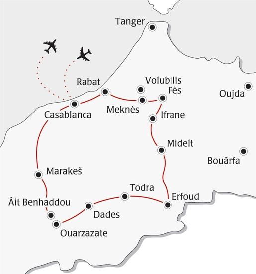 Maroko - kraljeva mesta in Sahara — slika 21